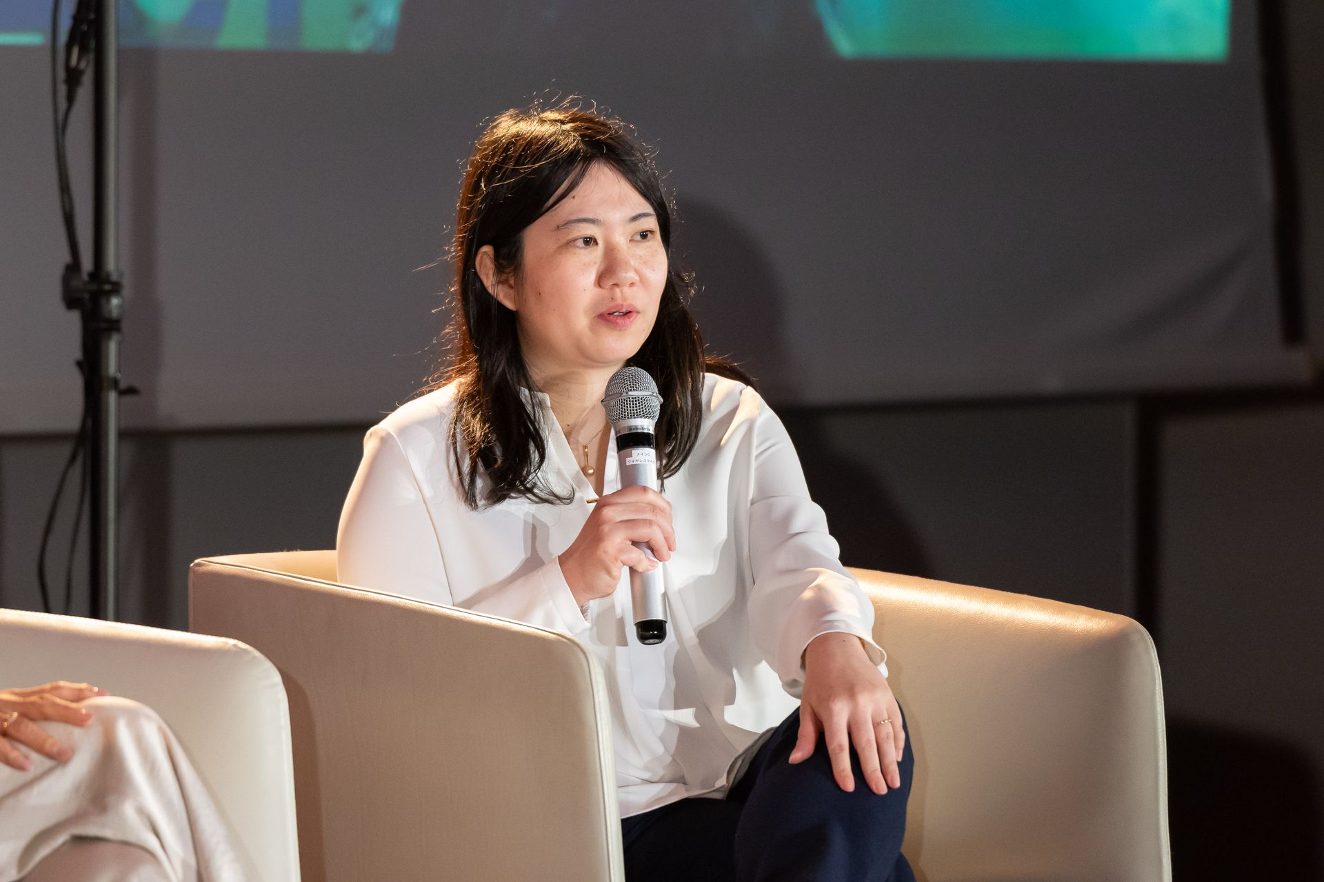 Maiko Kojima, founder and CEO of Crafter (Monex Group), on the T4IS 2026 panel